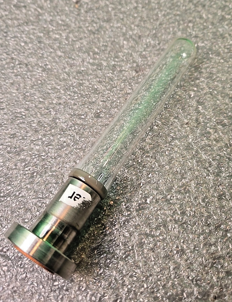 Accu-Glass Closed-End Dome Pyrex to High Vacuum Conflat Flange | 211005