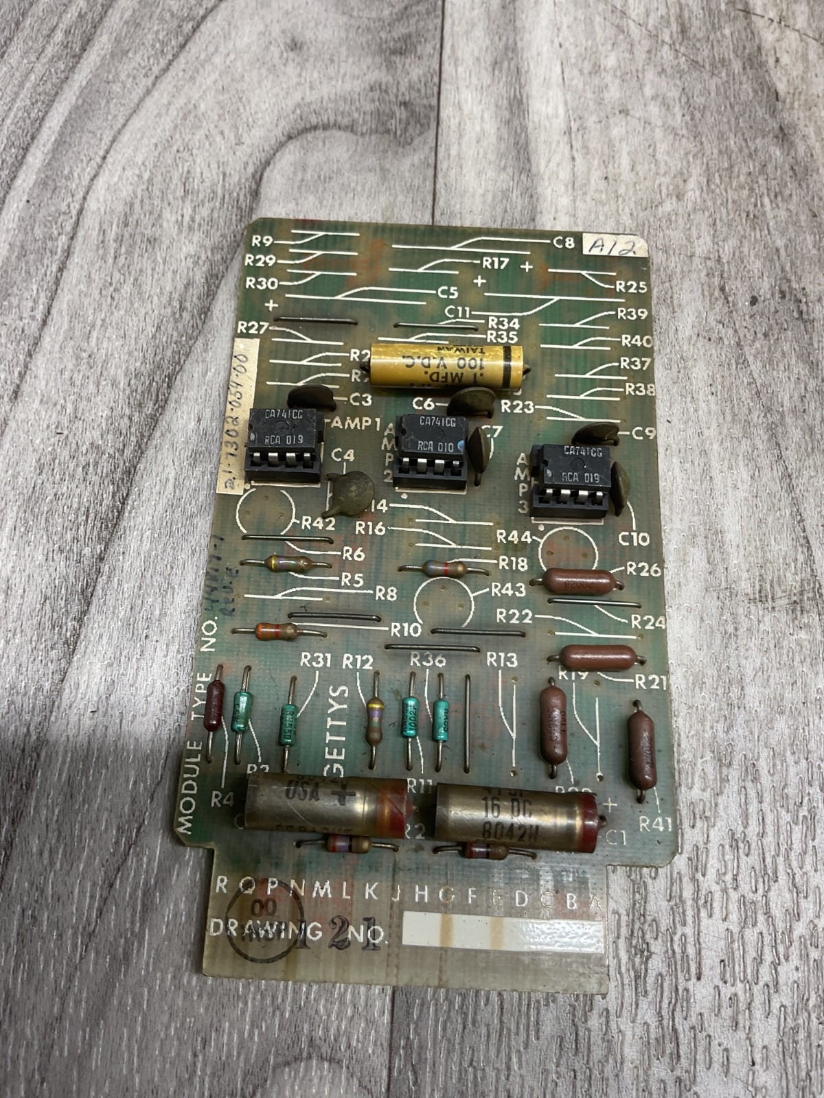 GETTYS 11-0102-102 Computer Curcuit Board #4048B46