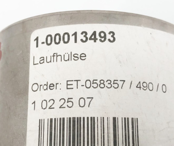 New Karl Schnell 1-00013493 Stainless Steel Bushing 2-3/4″ OD x 3″ L – No Box