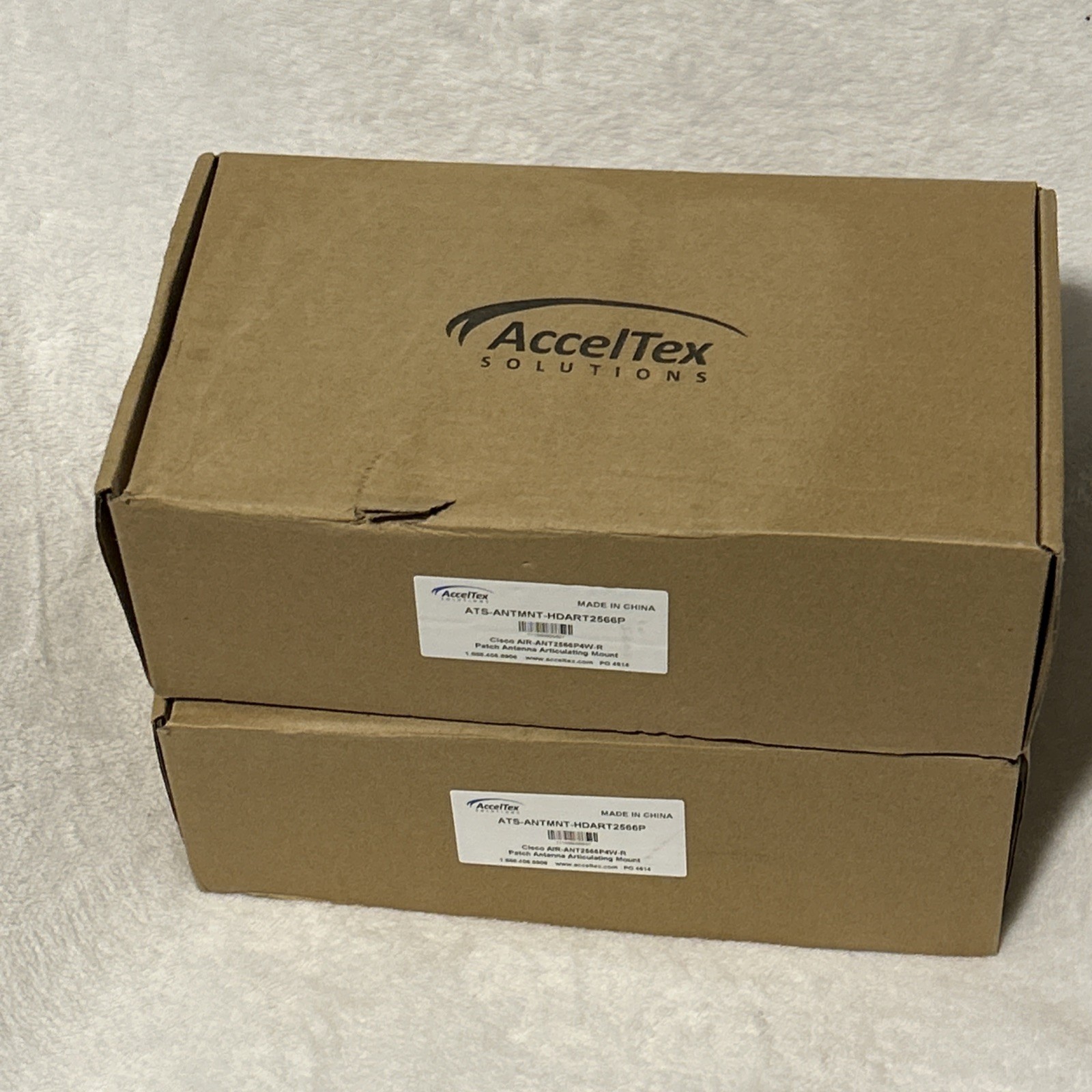 AccelTex Cisco 2 Pk Patch Antenna Articulating Mount ATS-ANTMNT-HDART2566P