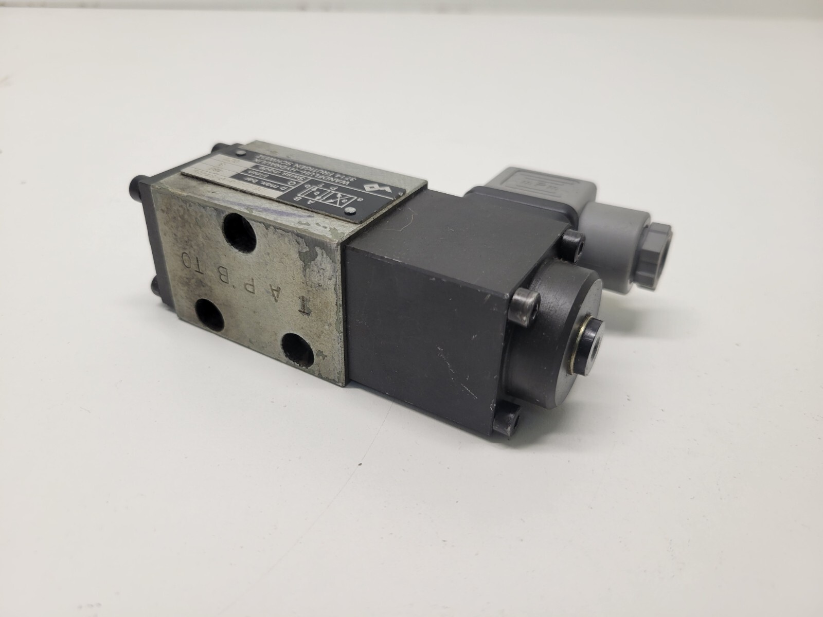 GOOD USED! WANDFLUH HYDRAULIK SOLENOID VALVE BE4Z40A-G-S1469