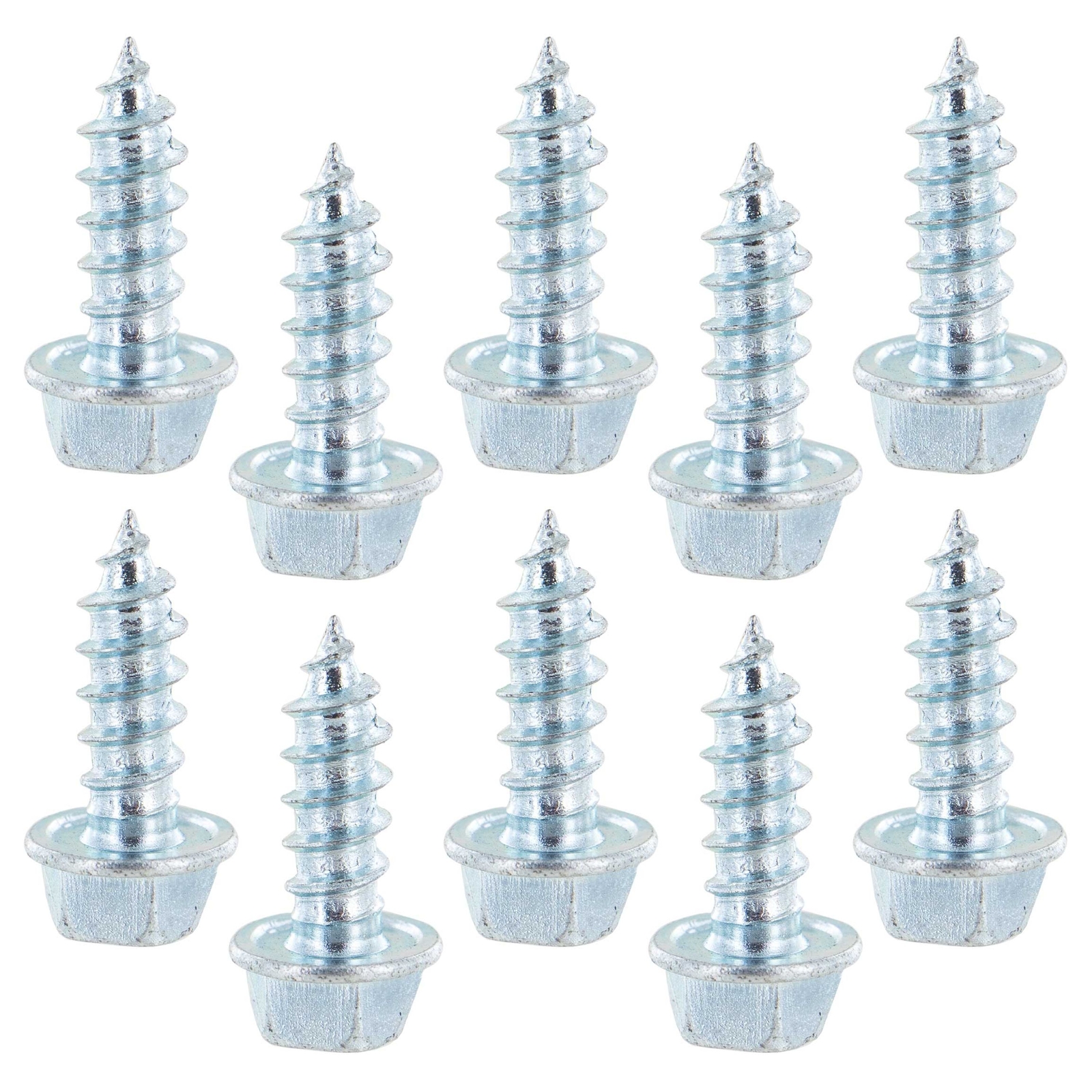 USCC 3/4″ E Track Wood Screws – Hex Head Design – 10PK