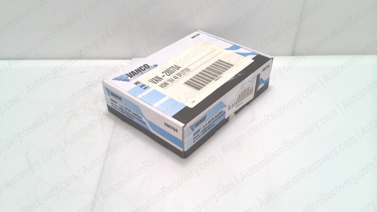 VANCO 280704, HDMI 1 X 4 4K2K SPLITTER, NEW #335843
