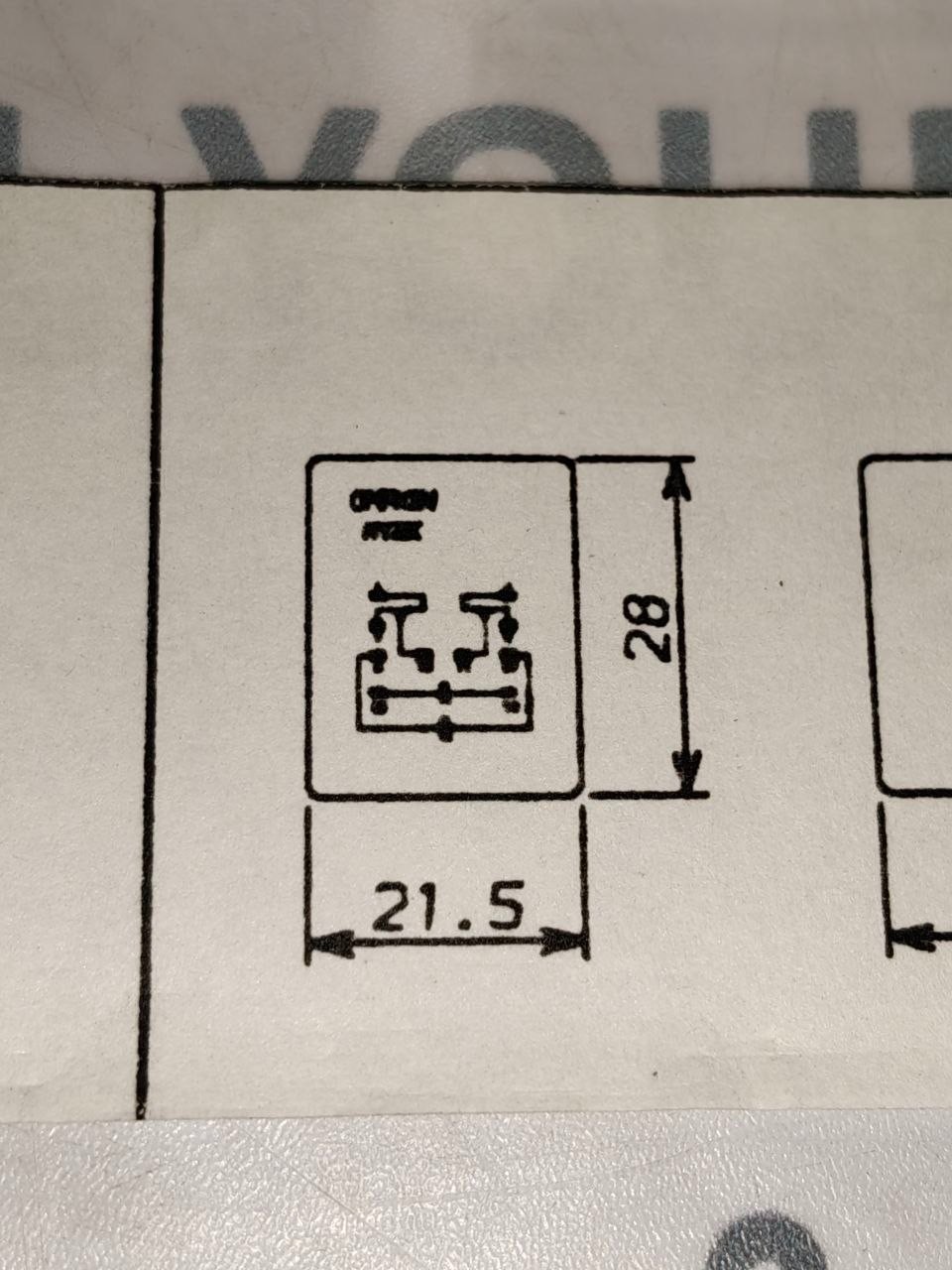 Omron MY2K DC24V Keep Relay D-42821-1 Relay Size 21.5 x 42.4 x 28