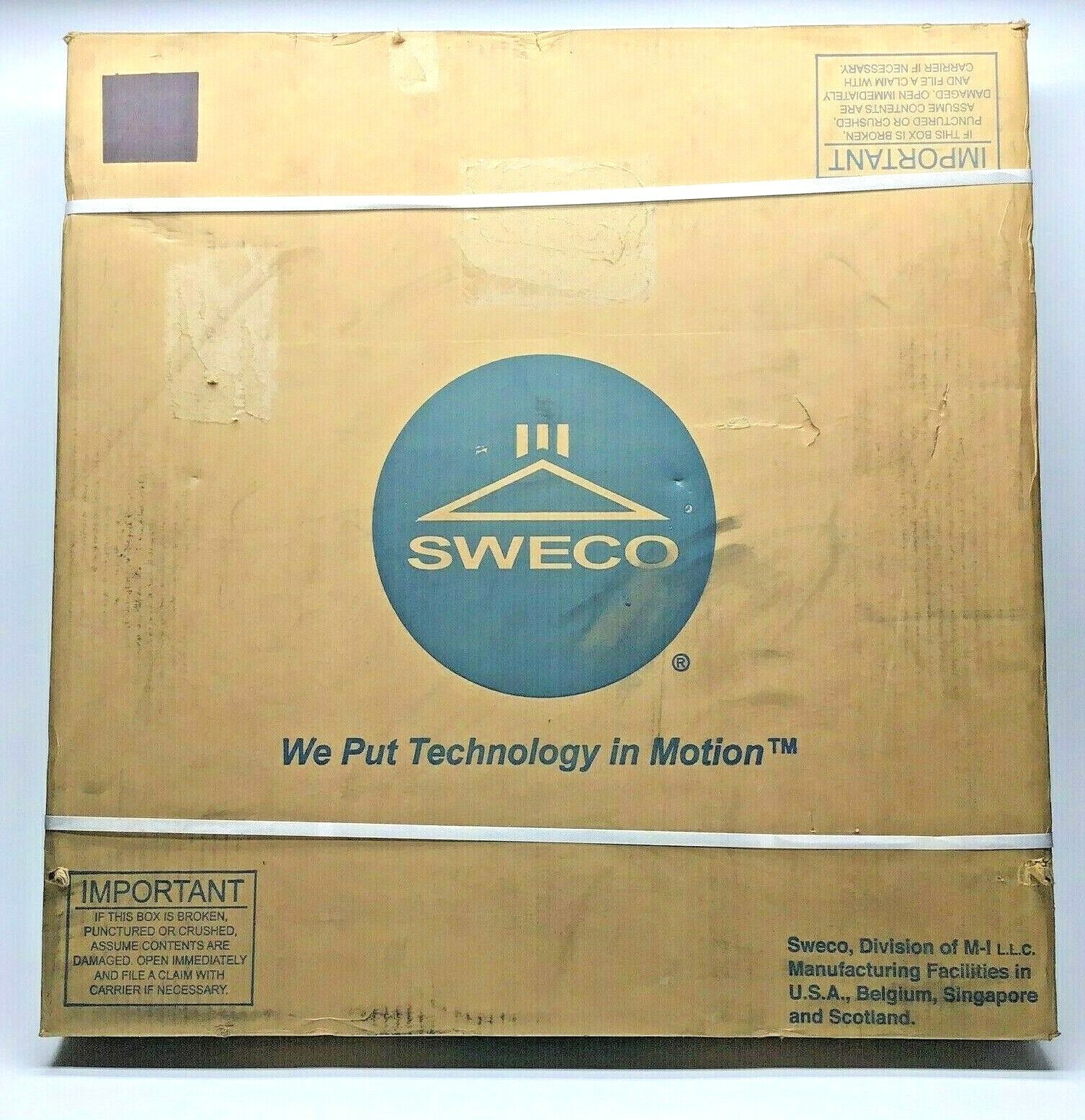 SWECO 30A8A044T CATERPILLAR INCORPORATED 44T WCH ASAP SCRN STP 30″ BOX OF 3