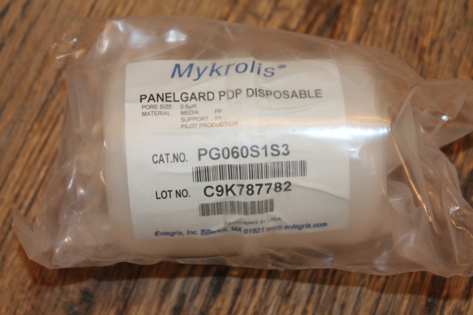 Panelgard PDP Disposable Filter 0.6UM PP media PP support Filter NIB PG060S1S3