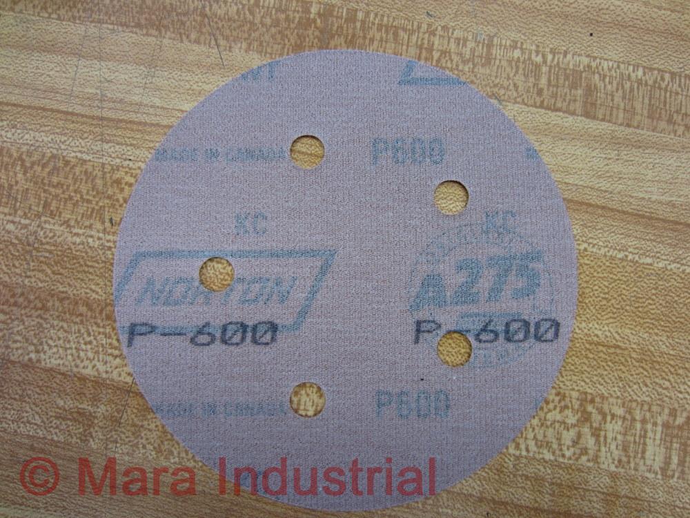 Norton 662611 31571 5″ Sanding Disk P600 A275 31571 (Pack of 100)
