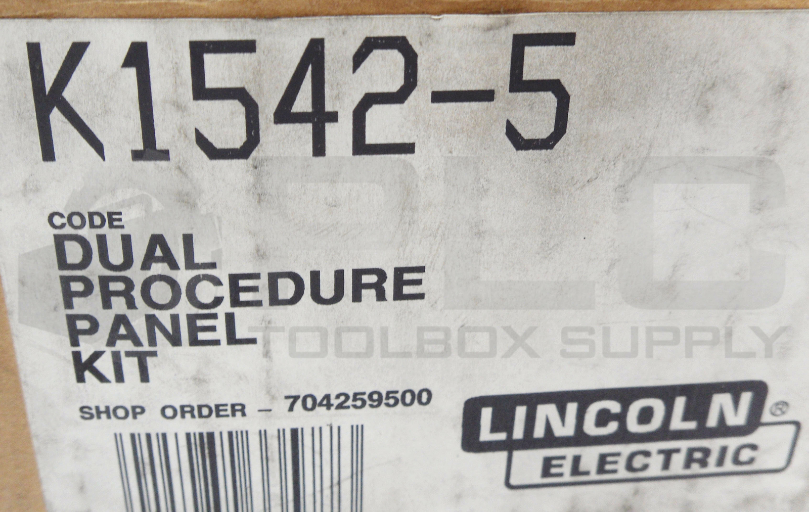 LINCOLN ELECTRIC K1542-5 DUAL PROCEDURE PANEL