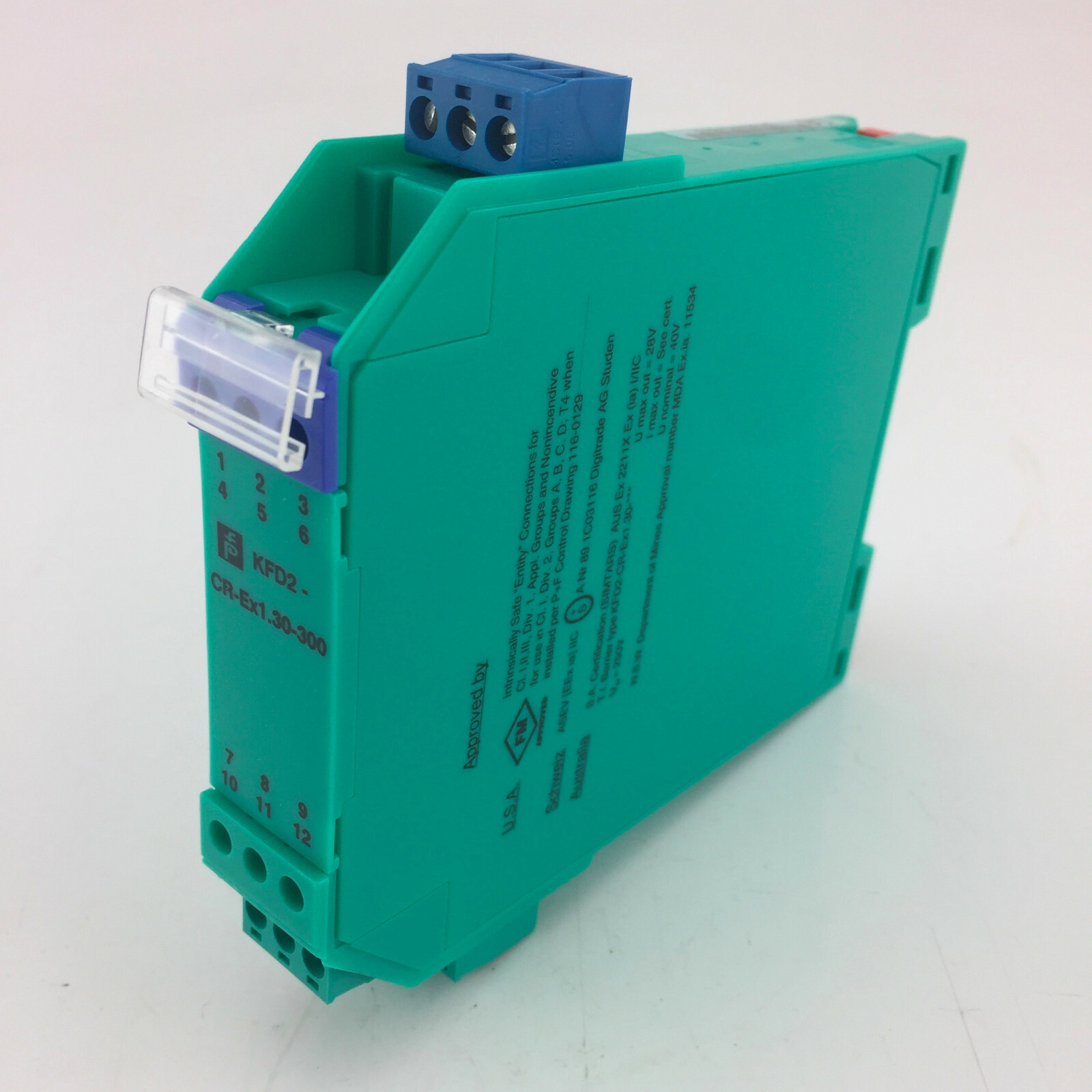 PEPPERL+FUCHS KFD2-CR-EX1.30300 Transformer Isolated repeater, 24VDC PS