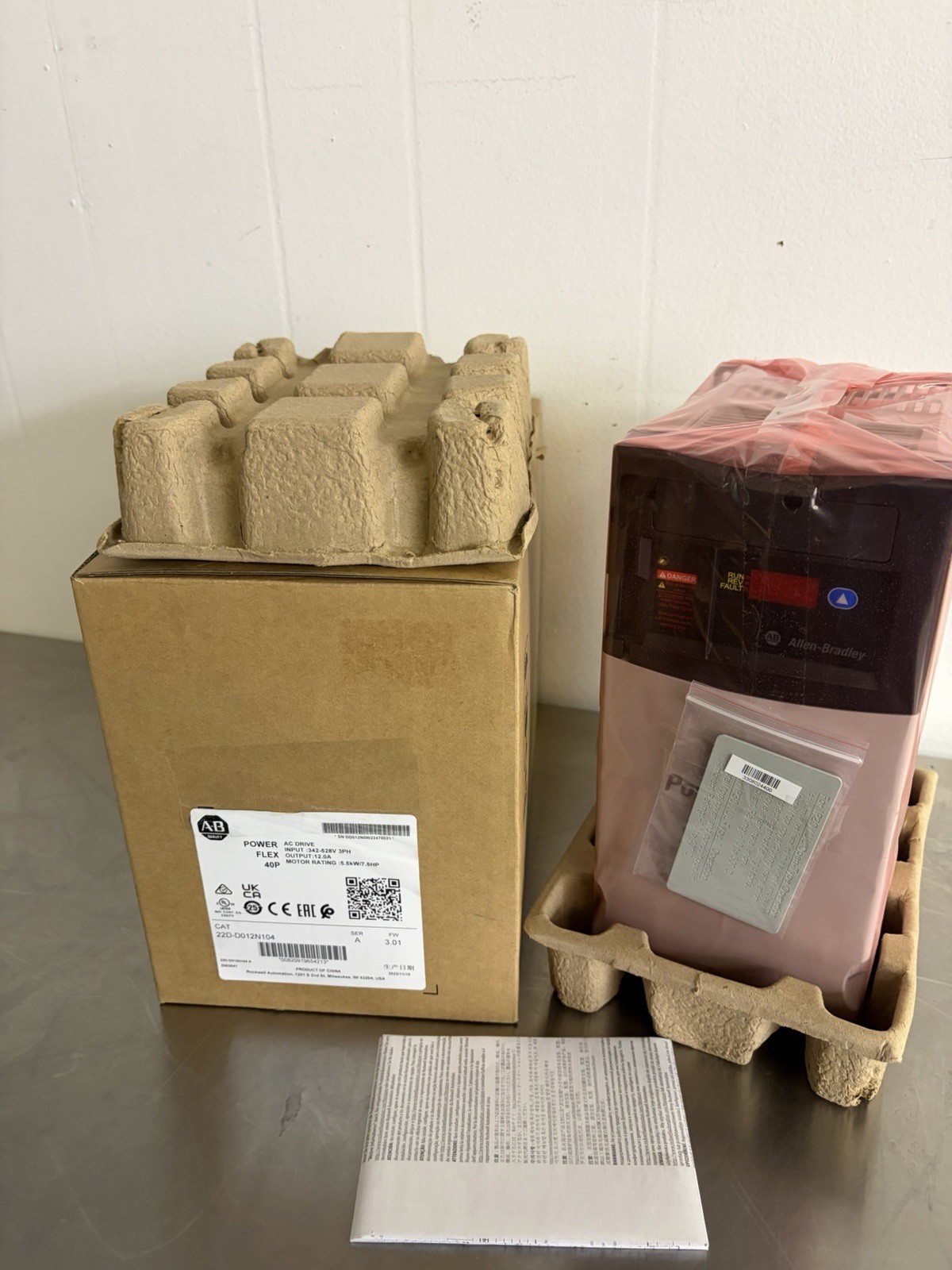 Lot Of Industrial Surplus Parts; Allen-Bradley, Videojet, Z-Laser, LFAM, K-TRON