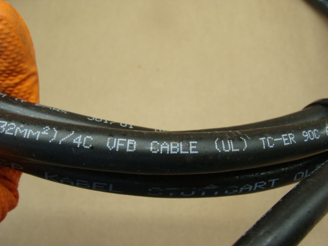 LAPP KABEL STUTTGART OLFLEX 16AWG 600V CABLE 761604 20FT SECTION
