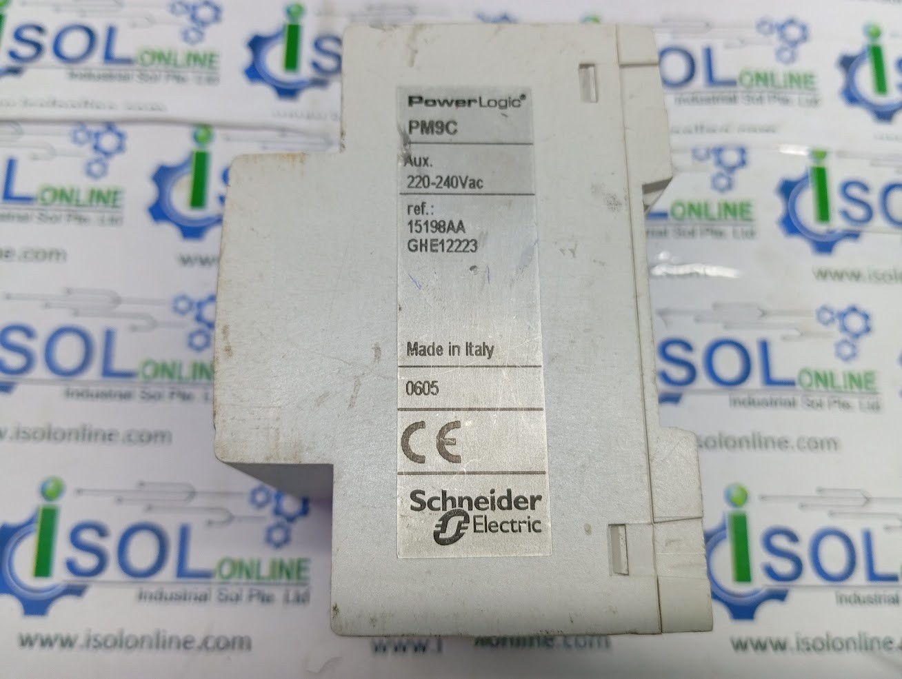 Merlin Gerin PM9C Digital PowerLogic Meter 15198AA Modbus Schneider Electric