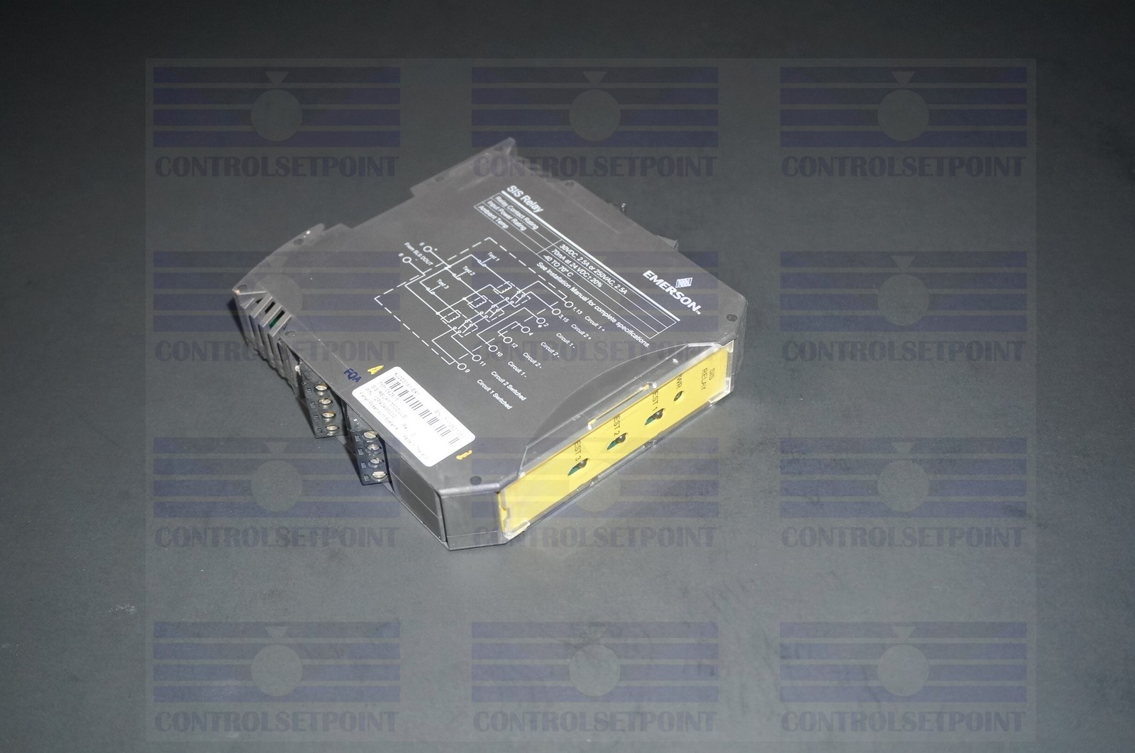 EMERSON DELTAV KJ2231X1-EA1 SIS RELAY MODULE