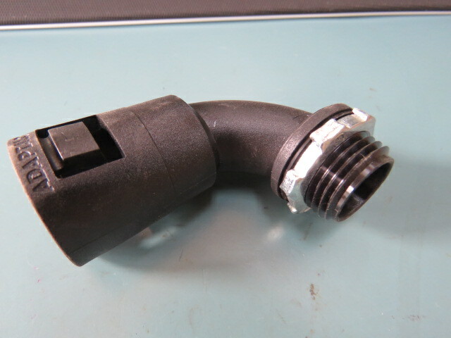 Adaptaflex AL/21M20/C90/BL Qty of 10 per Lot Conduit Fitting, 90Deg, Fixed Exte