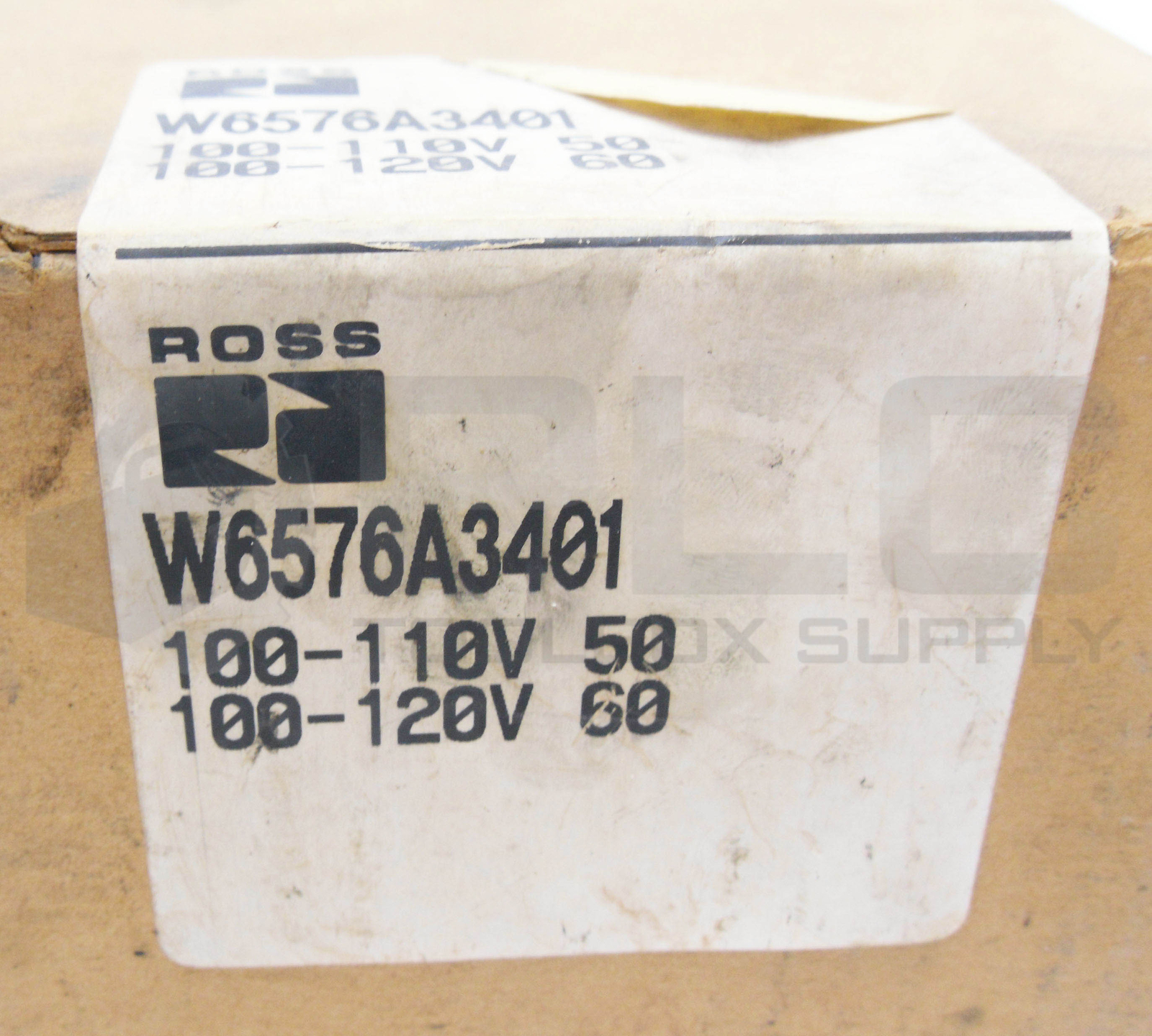 NEW ROSS CONTROLS W6576A3401 SOLENOID VALVE W/ 334 B33 COIL 100-120V *READ*