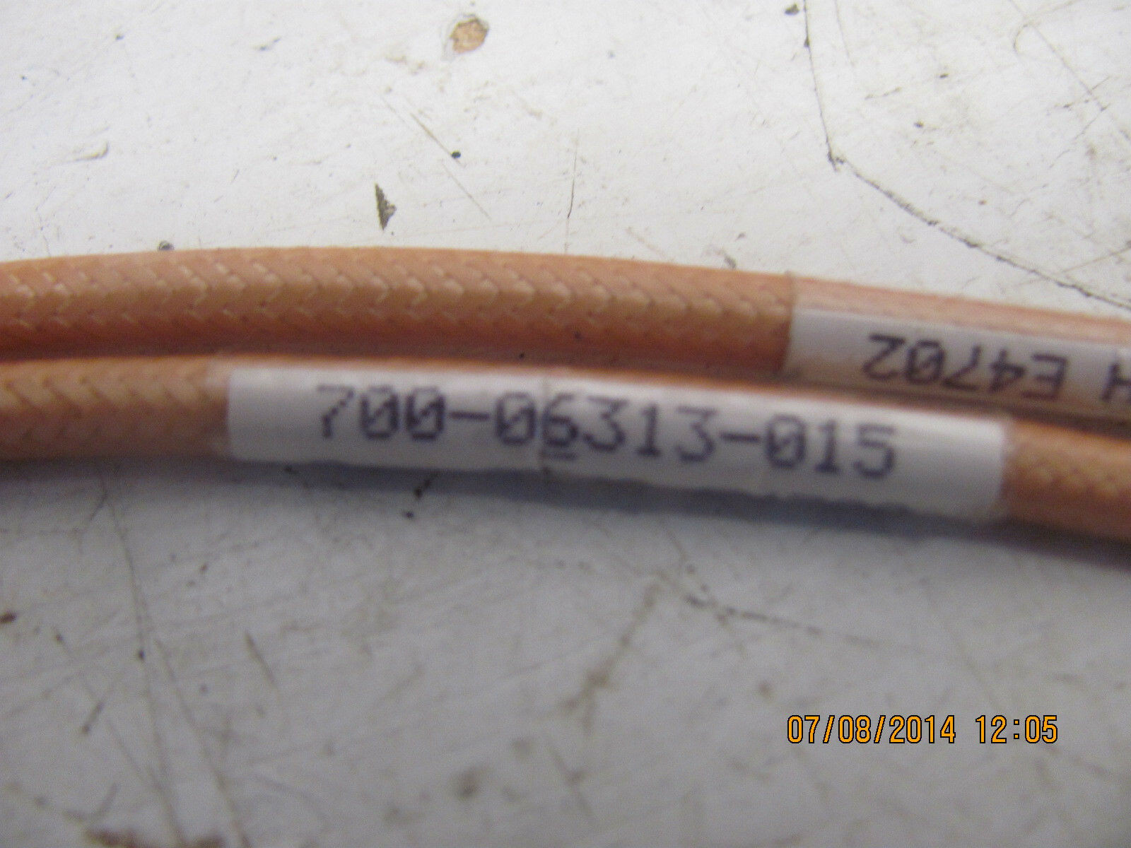2 16″ FSCM61697 SMA Male to Male Cable