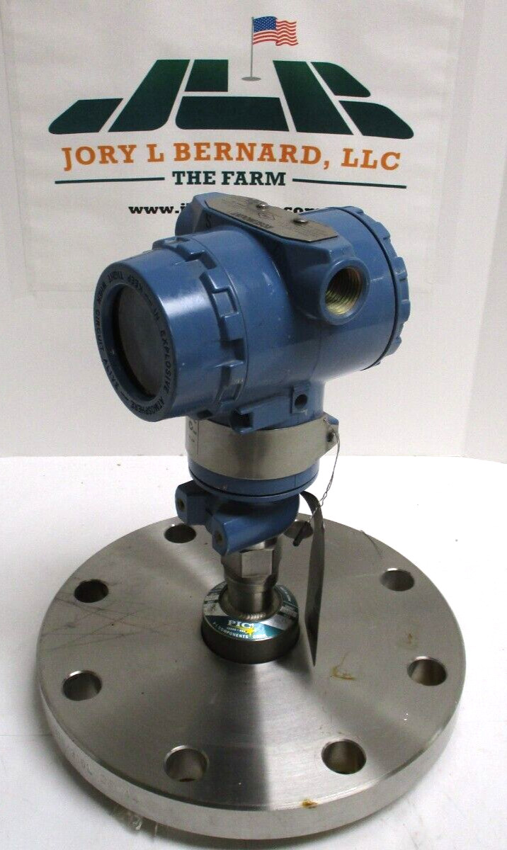 ROSEMOUNT , TRANSMITTER , 3051TG2A2B21AS1E5M5 , 0-150 , 4″ 150 SST FLANGE