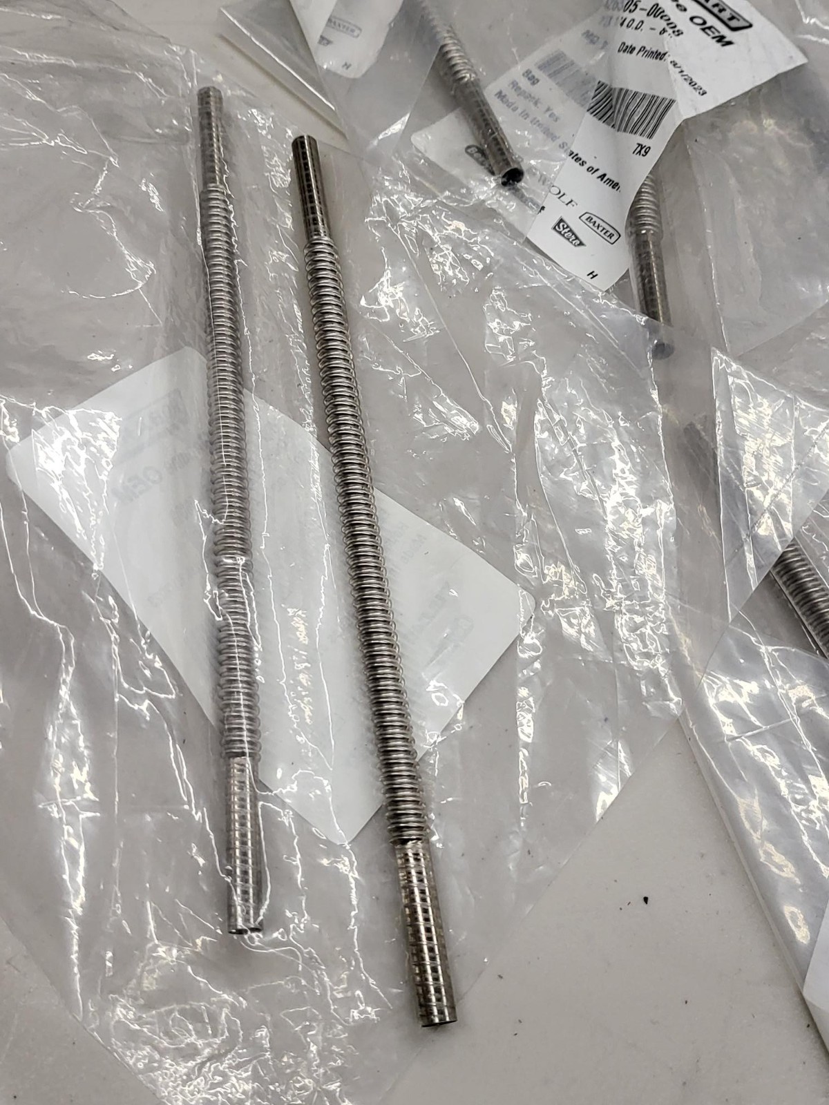 HOBART OEM SS FLEX TUBE 1/4 X 8″ 00-426505-00008 LOT OF 13 NEW FREE SHIPPING E4