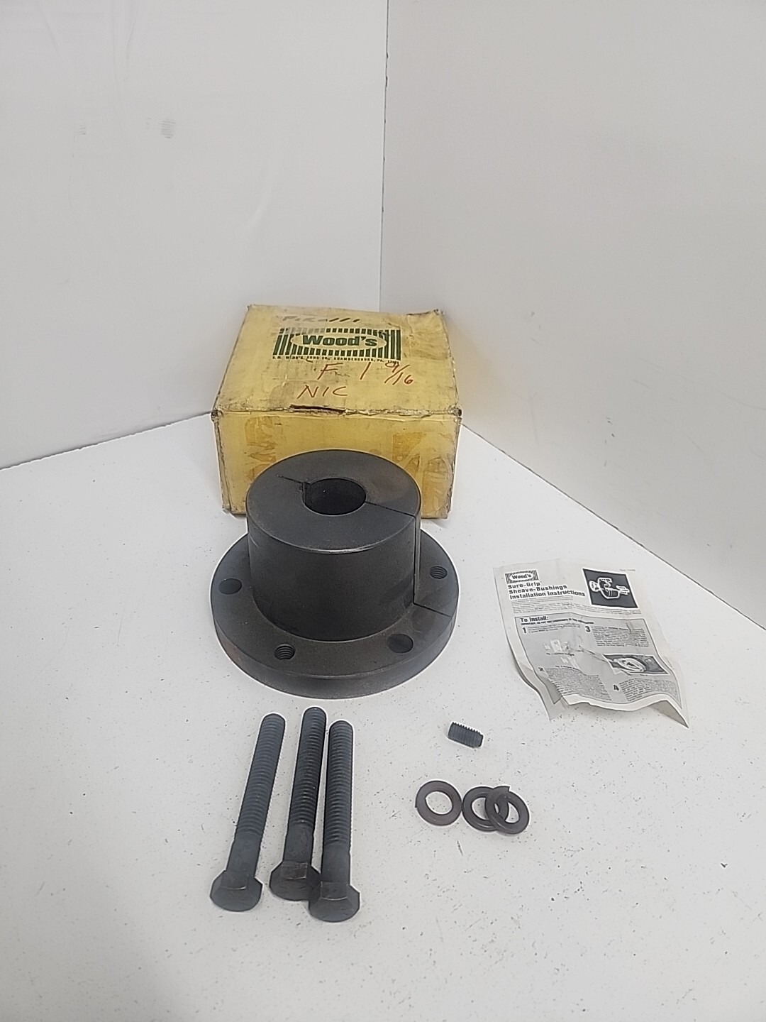 TB Wood’s F 1 9/16 Bushing **OLD STOCK**
