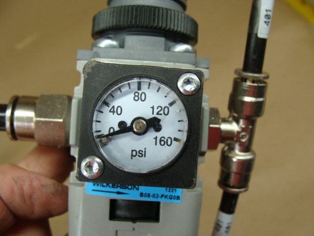 WILKERSON AIR PRESSURE REGULATOR B08-02-FKG0B 0-125PSIG