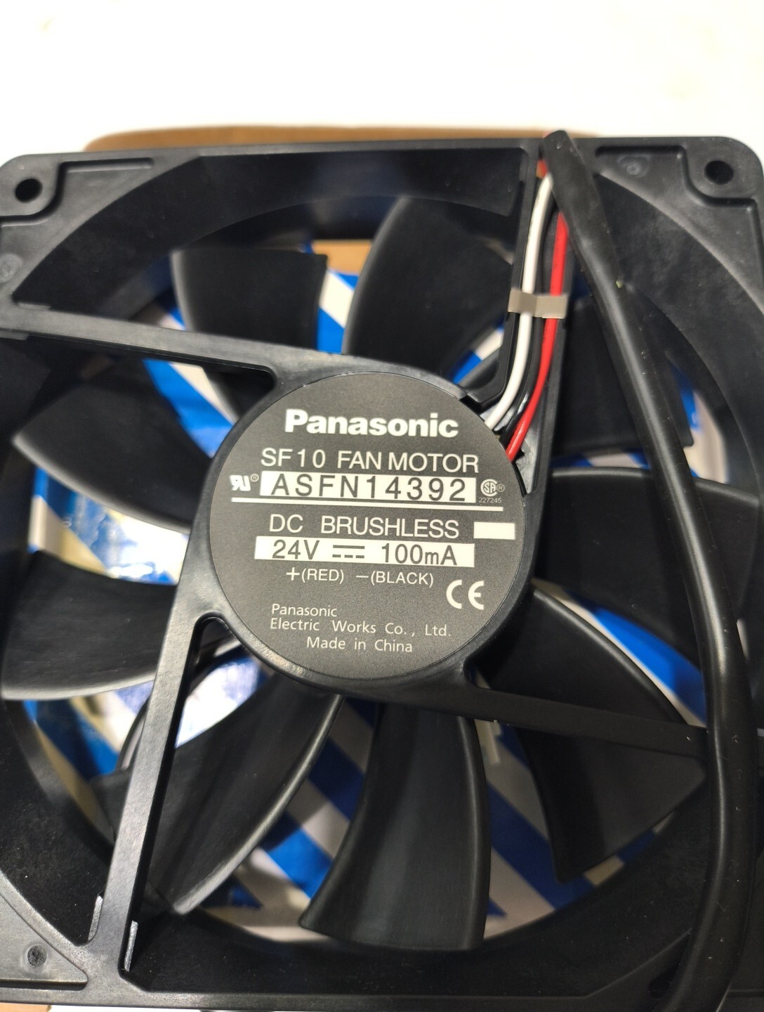 Panasonic DC Brushless Fan 24V PN: ASFN14392 Disco Corporation ENNM-010033