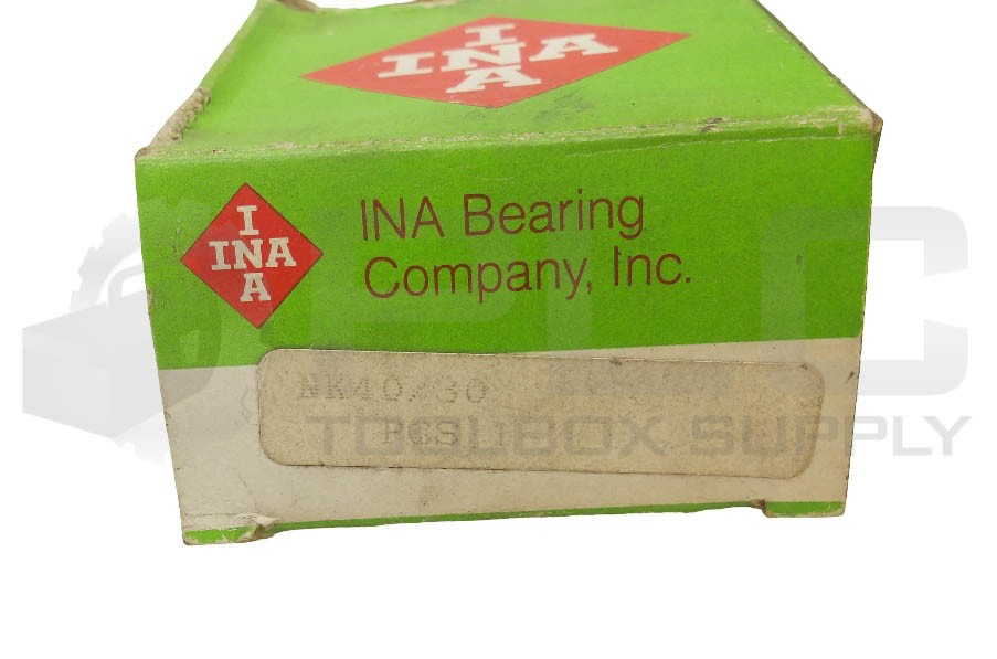 LOT OF 2 NEW INA NK40/30 NEEDLE ROLLER BEARING 1-5/8″ *READ*