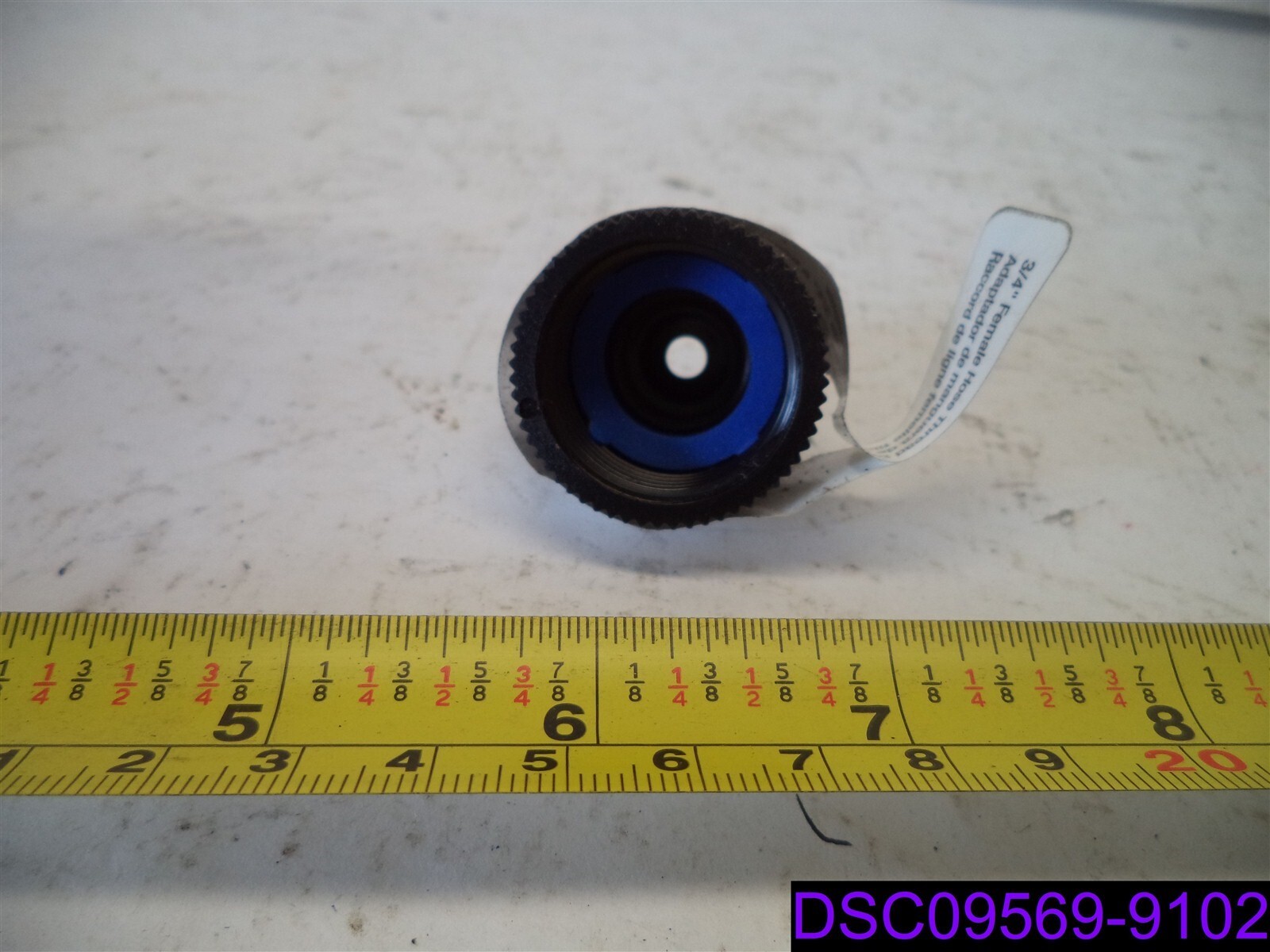 Rain Bird HE025DPS Drip Irrigation Faucet Adapter 3/4″ F Hose x 1/4″ Drip Tubing