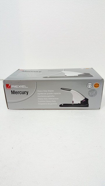 Stapler Heavy Duty Rexel Gray & Purple Model 2100922 20 To 120 Sheets