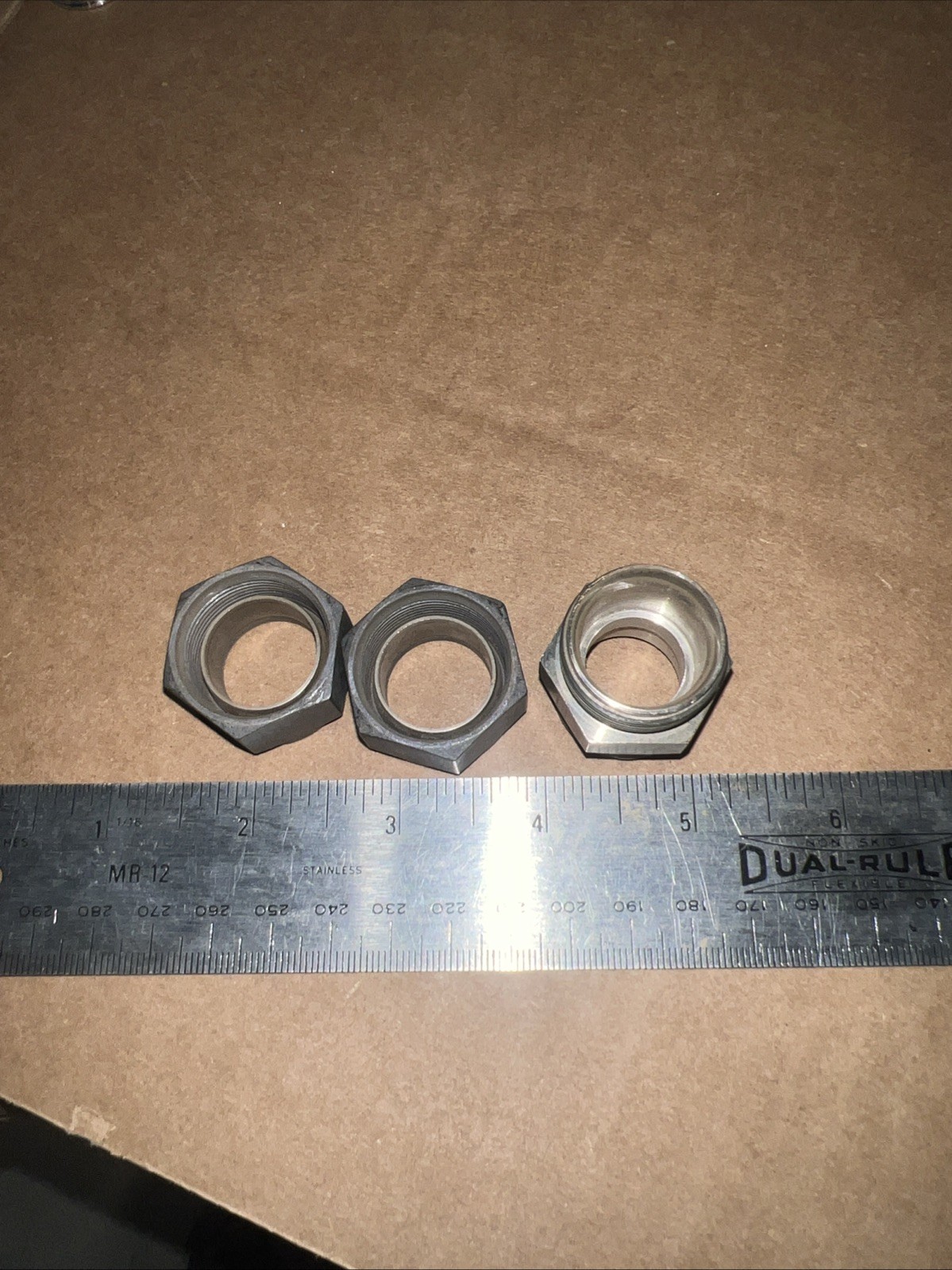 LOT OF 12 SWAGELOCK Coupling STAINLESS STEEL Dbhb Missing Ferrules
