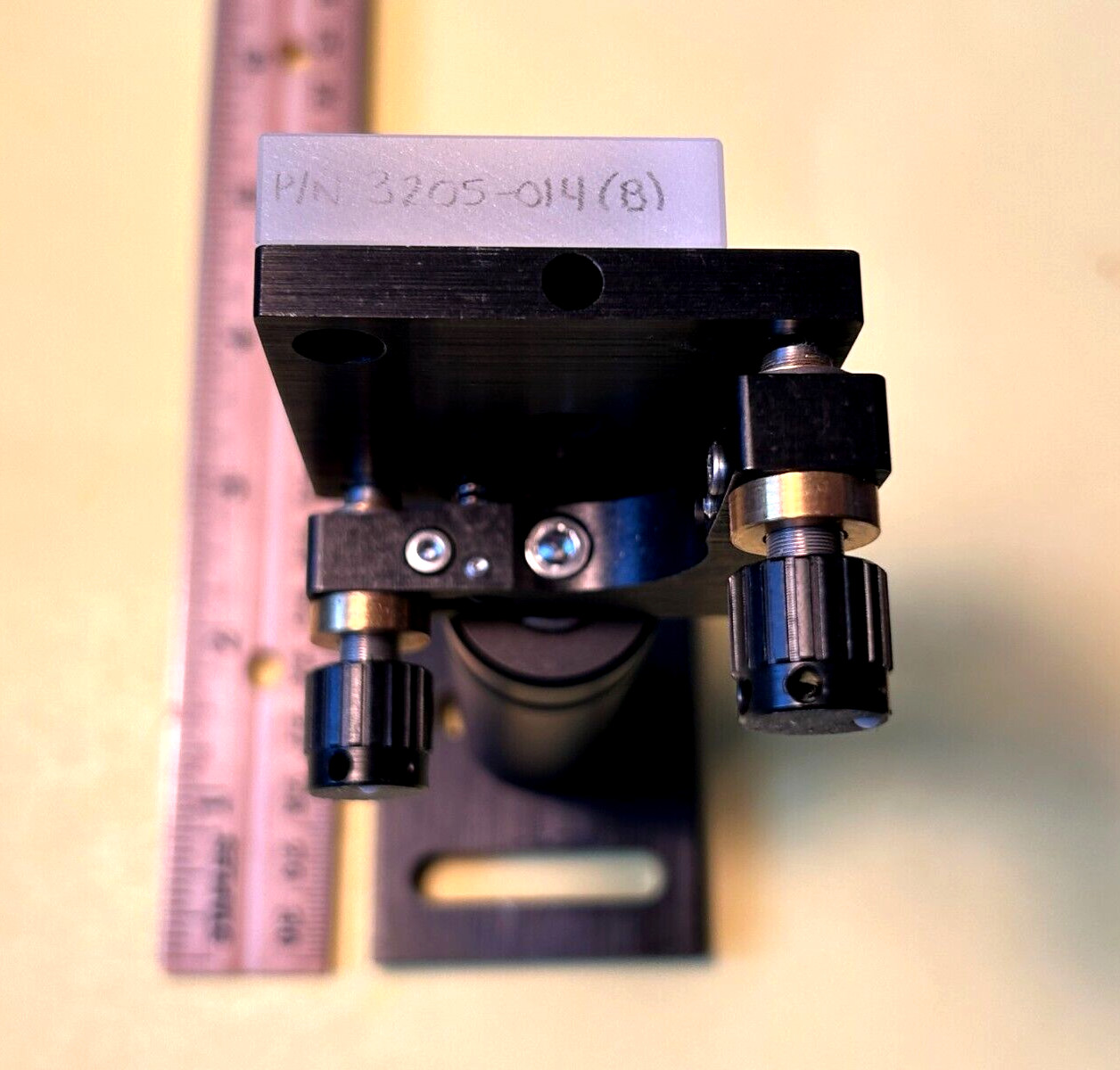 KrF Laser mirror on Newport P100-P2 on Thorlabs 3″optic mount assembly