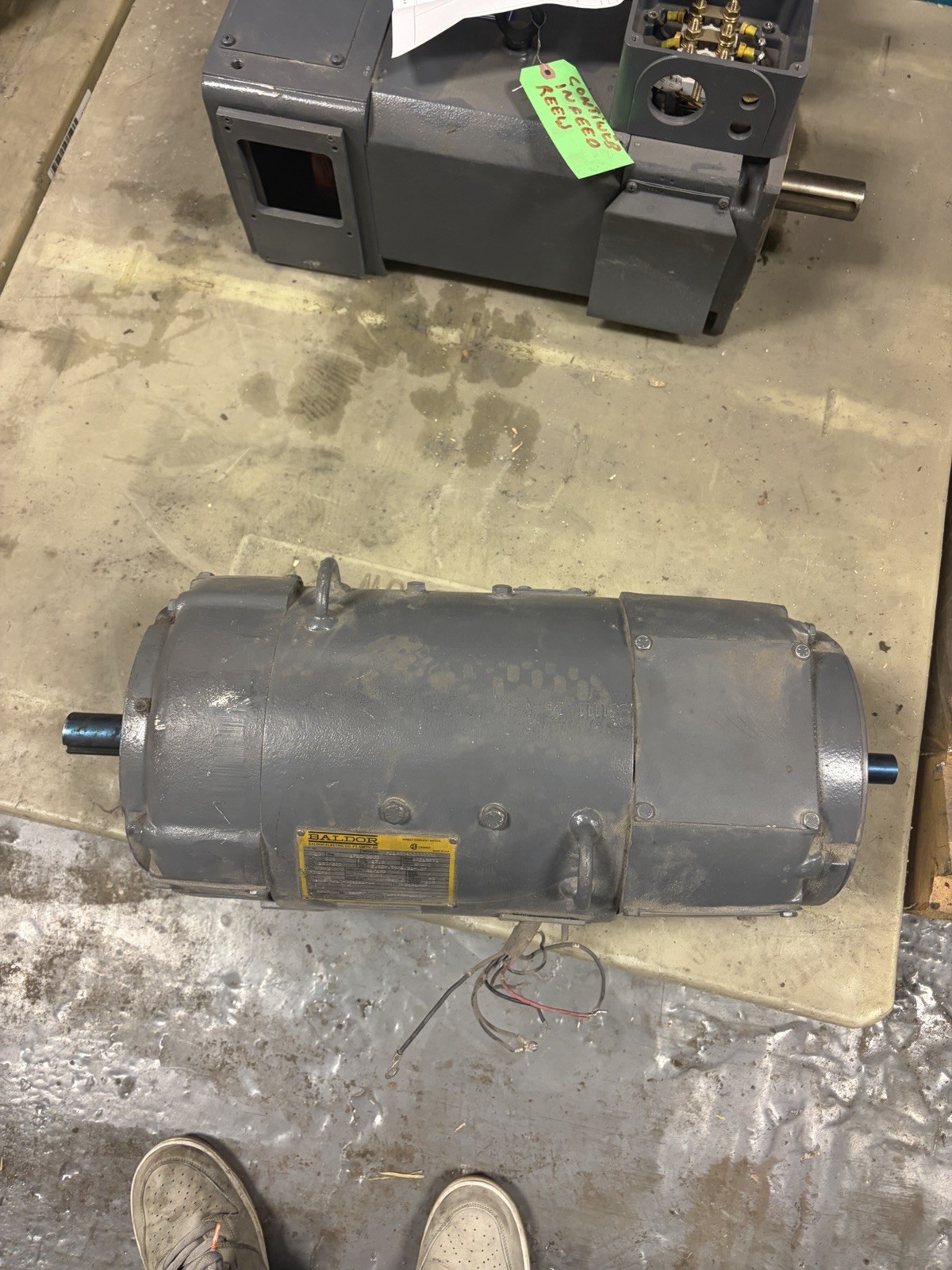 Baldor P2190B452008000 10HP 1750/3500 RPM AD219ATZ USED