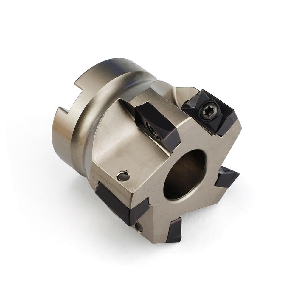 90 Degree Square Shoulder Indexable Face Mill with 5 Pcs APKT1604 Carbide Insert