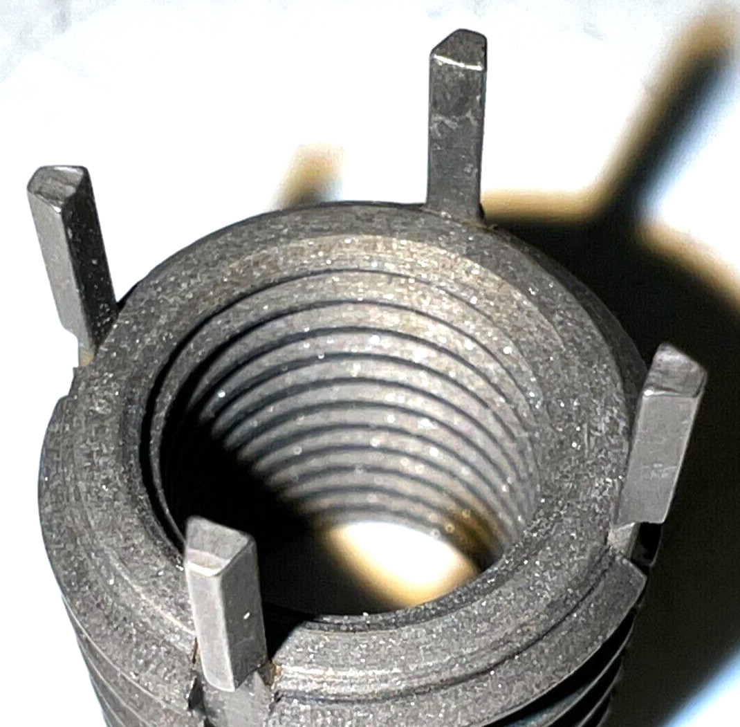 REID KEYLOCKING THREAD INSERT KLI-66104 3/8″-24 INTERNAL THREAD LOT OF 10**