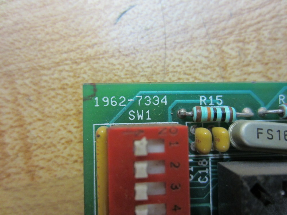 Digatron 1962-7334 Circuit Board 19627334 Chipped Connector Housing