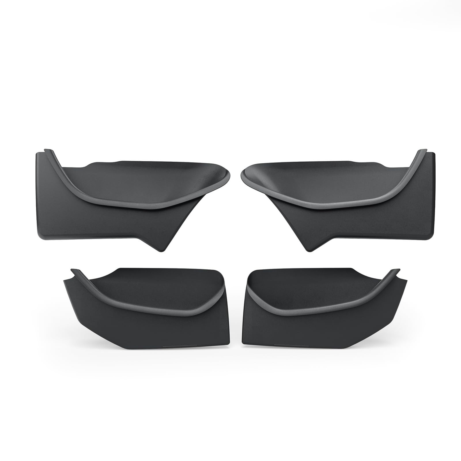 LUCKEASY 4PCS Door Side Storage Box Full Arounding for Tesla Model Y Juniper …