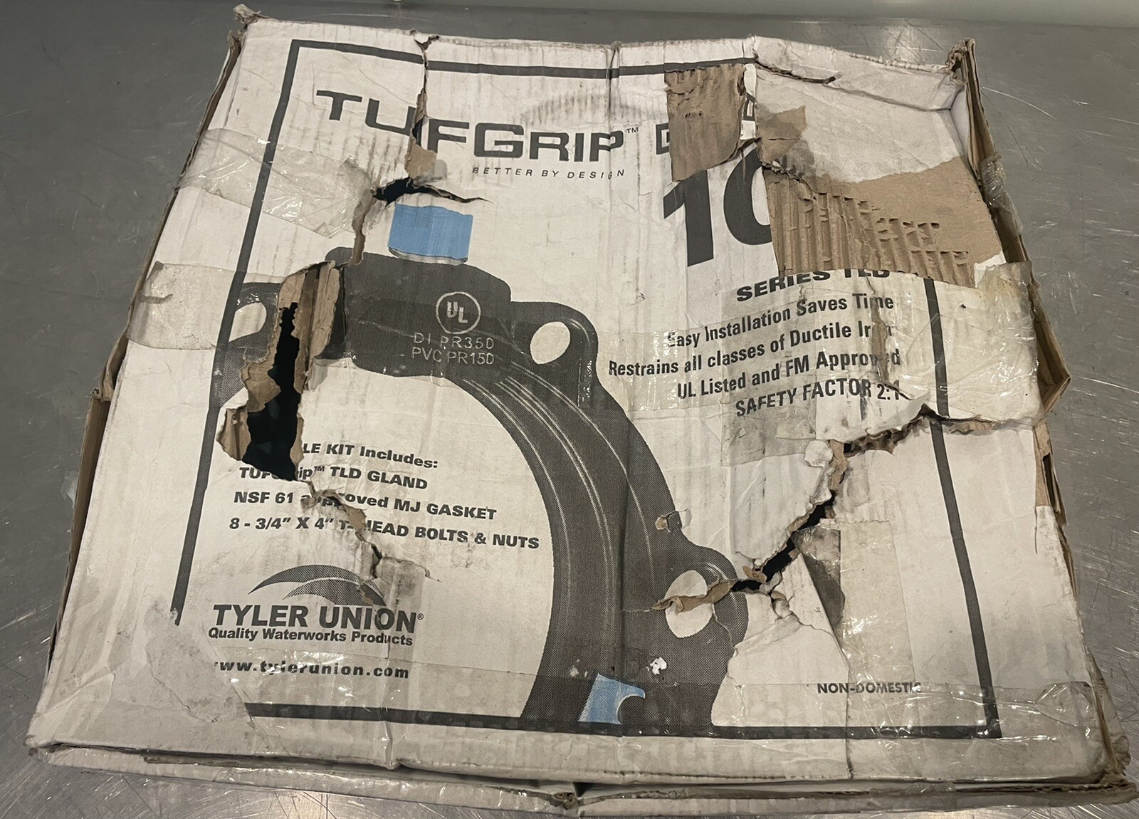 Tyler Union Tufgrip 10″ Ductile Kit NEW IN BOX! FREE SHIPPING!