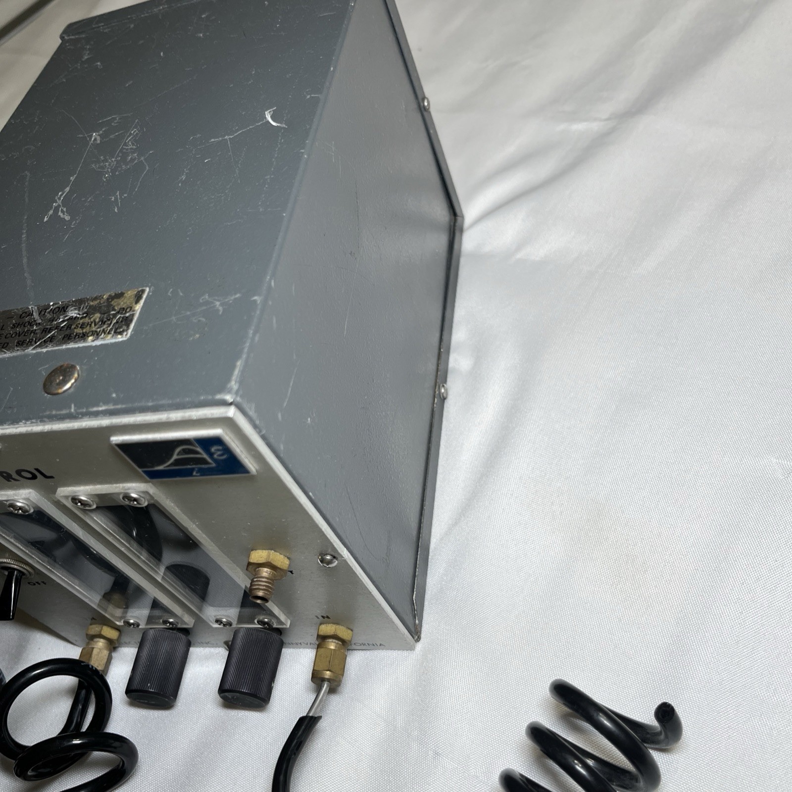 Applied Electrochemistry Flow Control Model R-2 Dual Channel Works Lab Prop Vtg