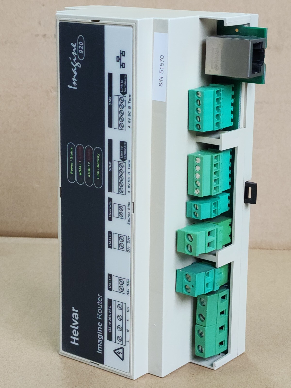 HELVAR 920 DIGIGIM ROUTER APPLICATION CONTROLLER HELVAR 921