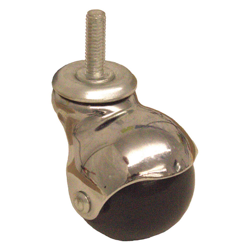 GRAINGER APPROVED P4S-PB020G-ST5-CF Stem Caster,2″dia,Polyolefin,80lb 487G48