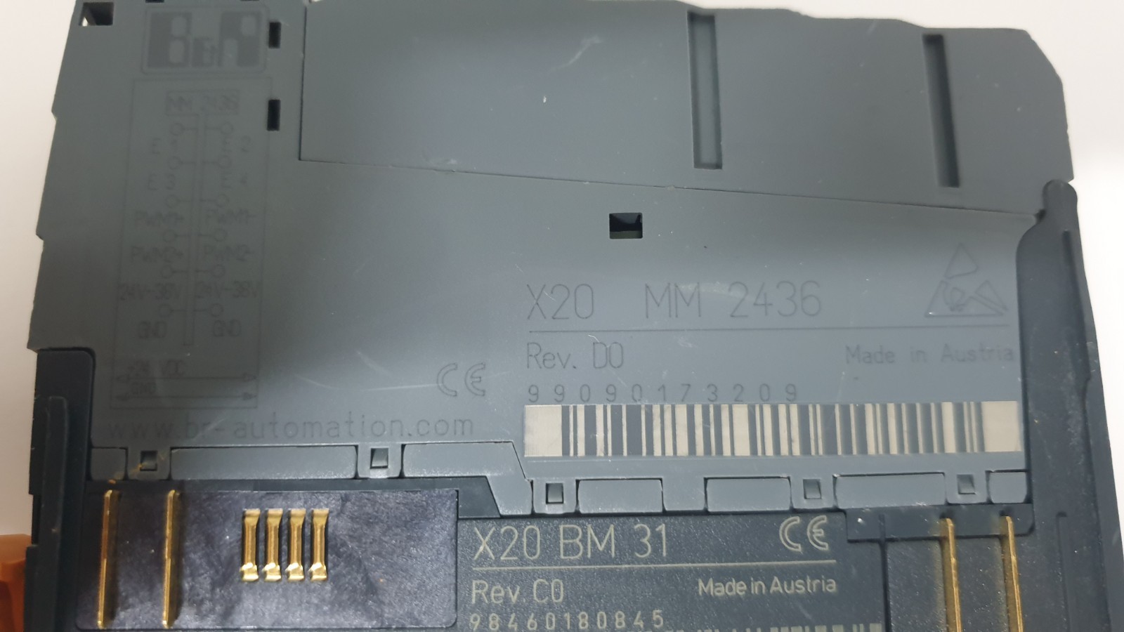 B&R X20 System Module | X20MM2436 + X20BM31