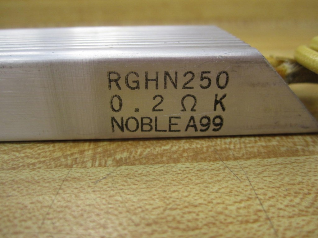 Part RGHN250 Resistor 0.2 Ohms K Noble A99