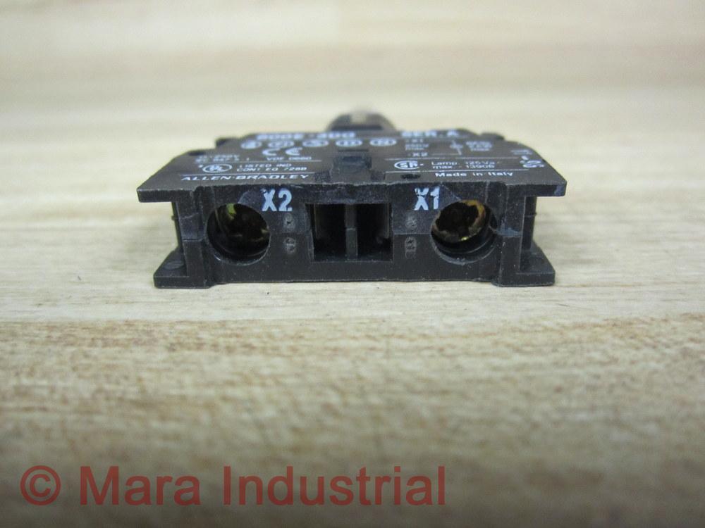 Allen Bradley 800E-3D0 Pilot Light Module 800E-3DO w/Bulb (Pack of 3)