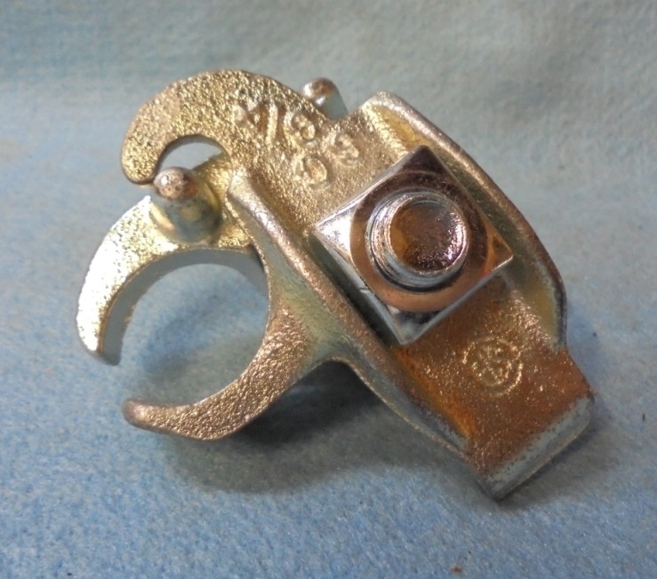STEEL CITY 3/4″ BEAM CLAMP EDGE TYPE MALLEABLE IRON MATERIAL (LOT OF 2)