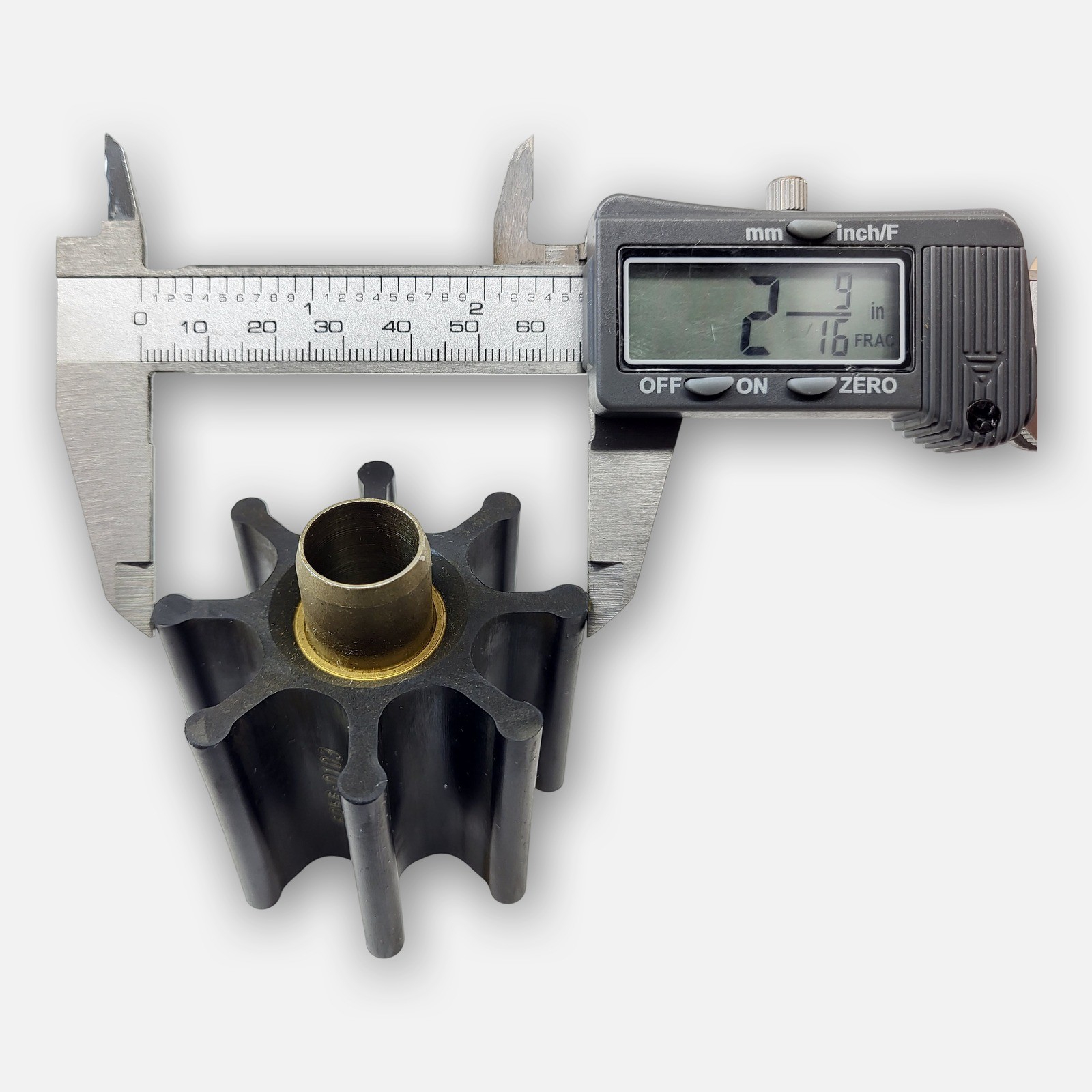 NEW JABSCO 6056-0103 MOTOR PUMP IMPELLER 2-9/16″IN