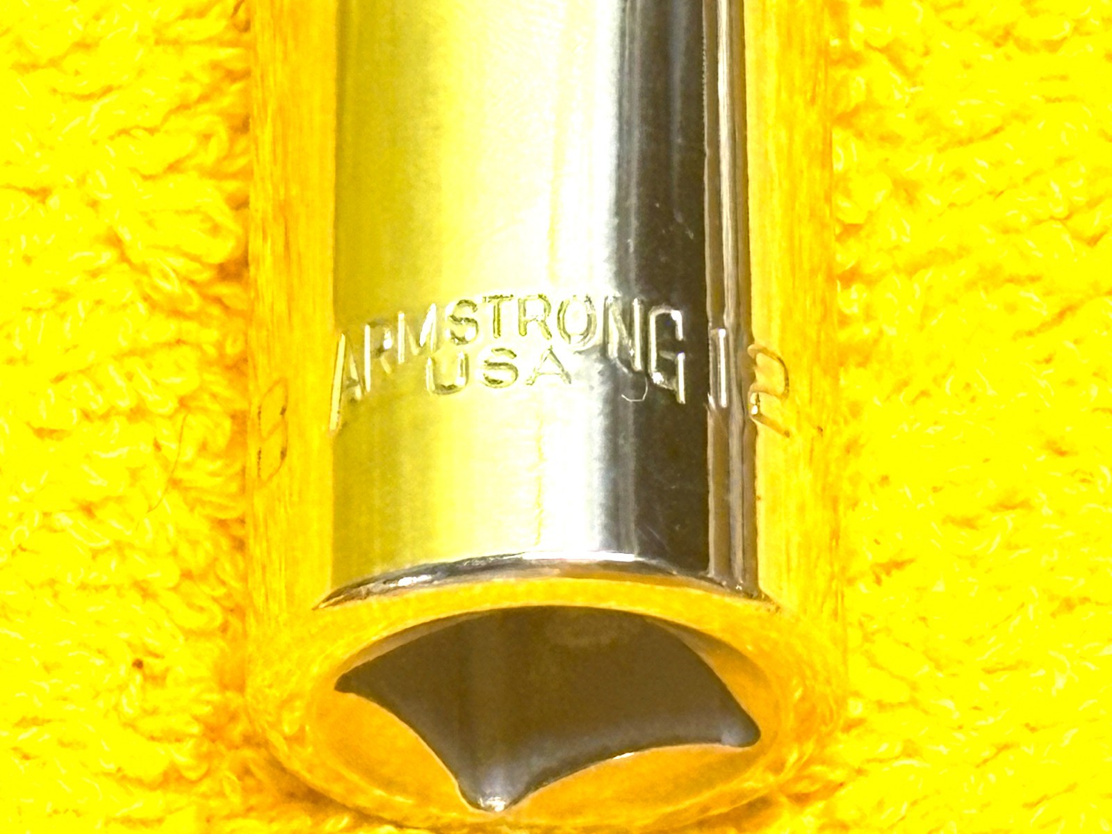 ARMSTRONG 12-719 1/2″ DRIVE 5/8″ HEX DRIVER STD BIT CHROME ALLEN WRENCH SOCKET