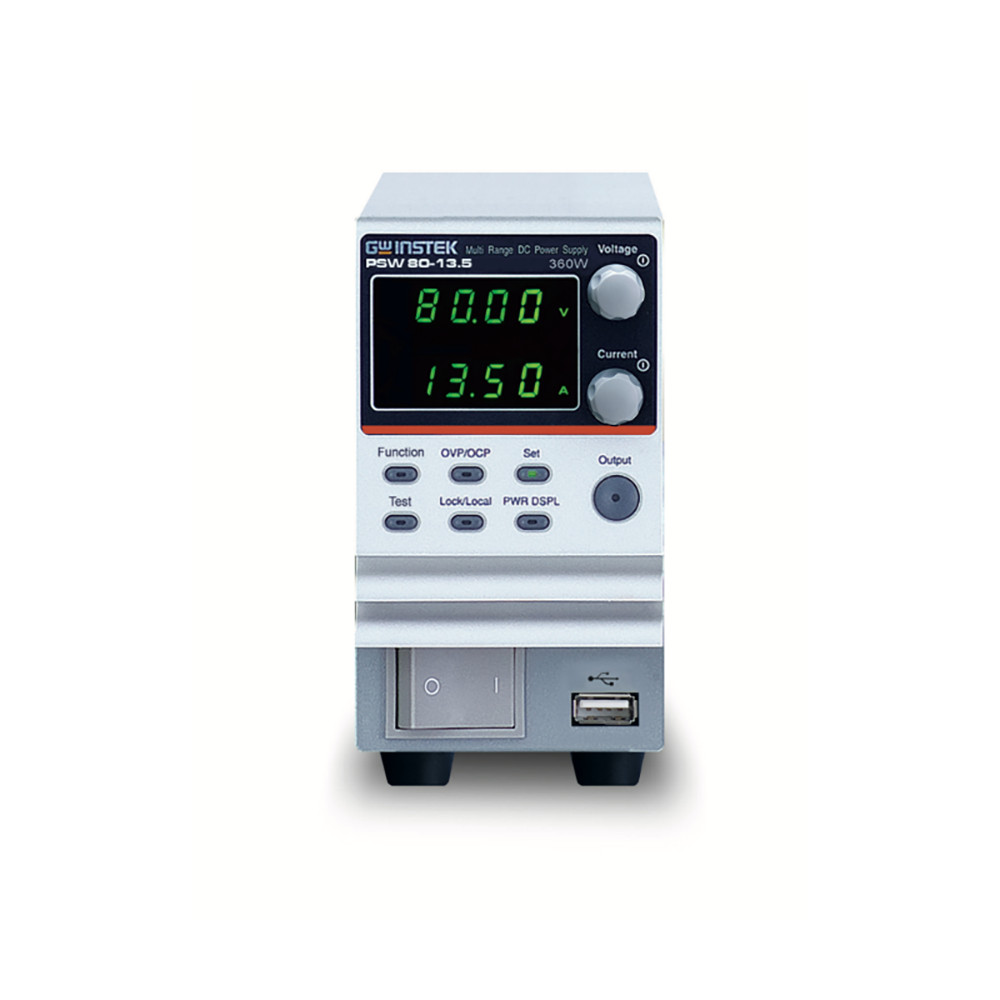 Instek PSW 80-13.5 1-Ch Switching DC Power Supply, 80V/13.5A, 360W
