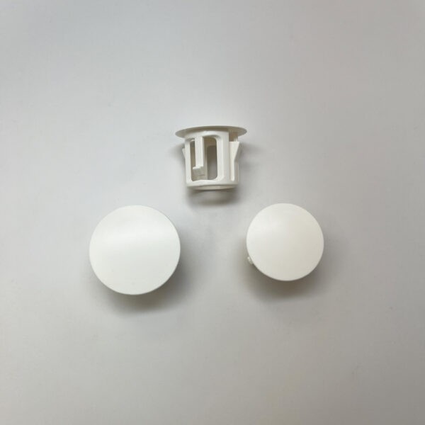 E.L. MUSTEE & SONS INC 14.605 Faucet Hole Cap Kit 3 Caps/Bag