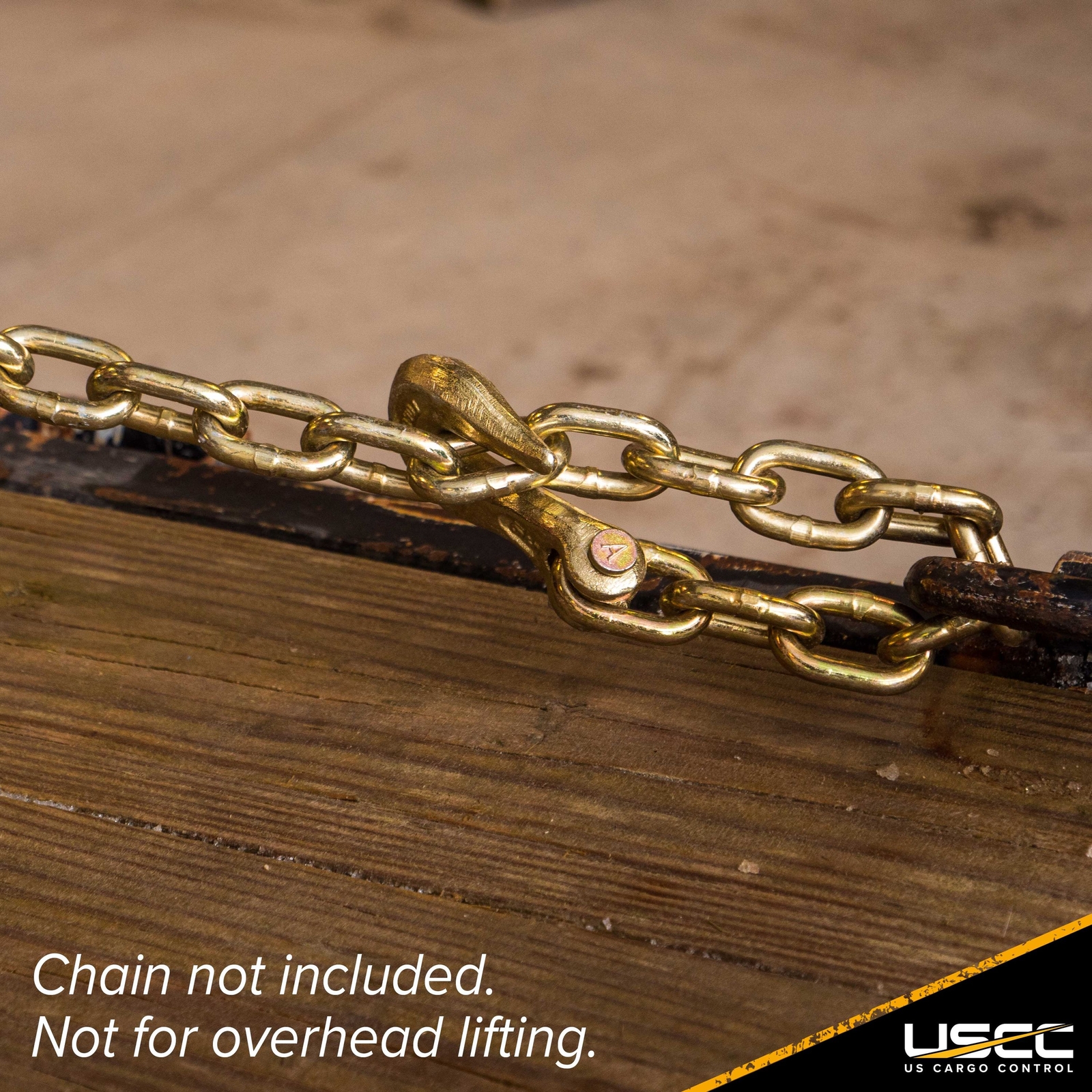 USCC 3/8″ G70 Clevis Grab Hook – Secure Load To A Truck Or Flatbed Trailer – 4PK