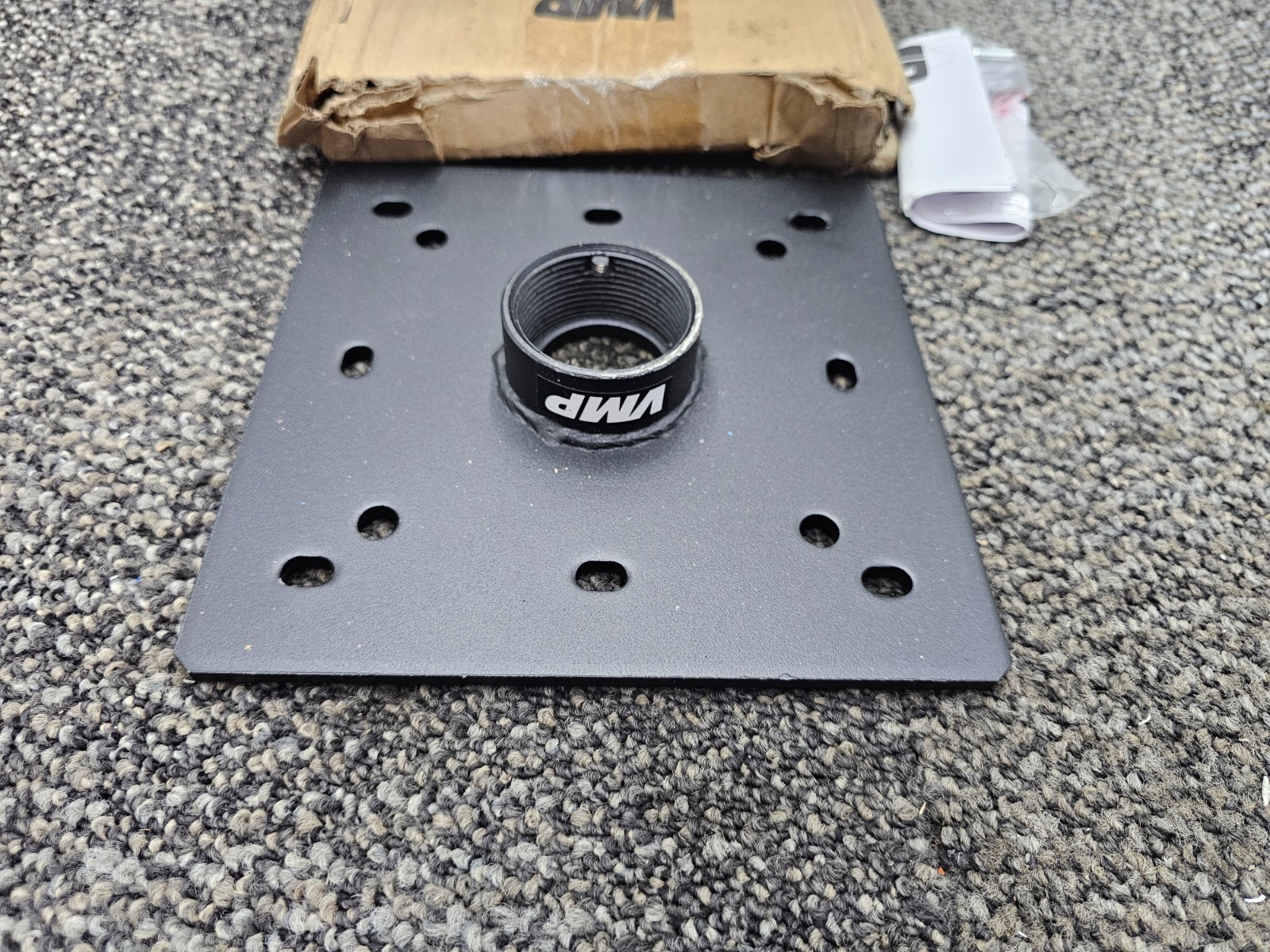Video Mount Products VMP CP-1 Ceiling Plate for Standard 1.5″ NPT Pipe