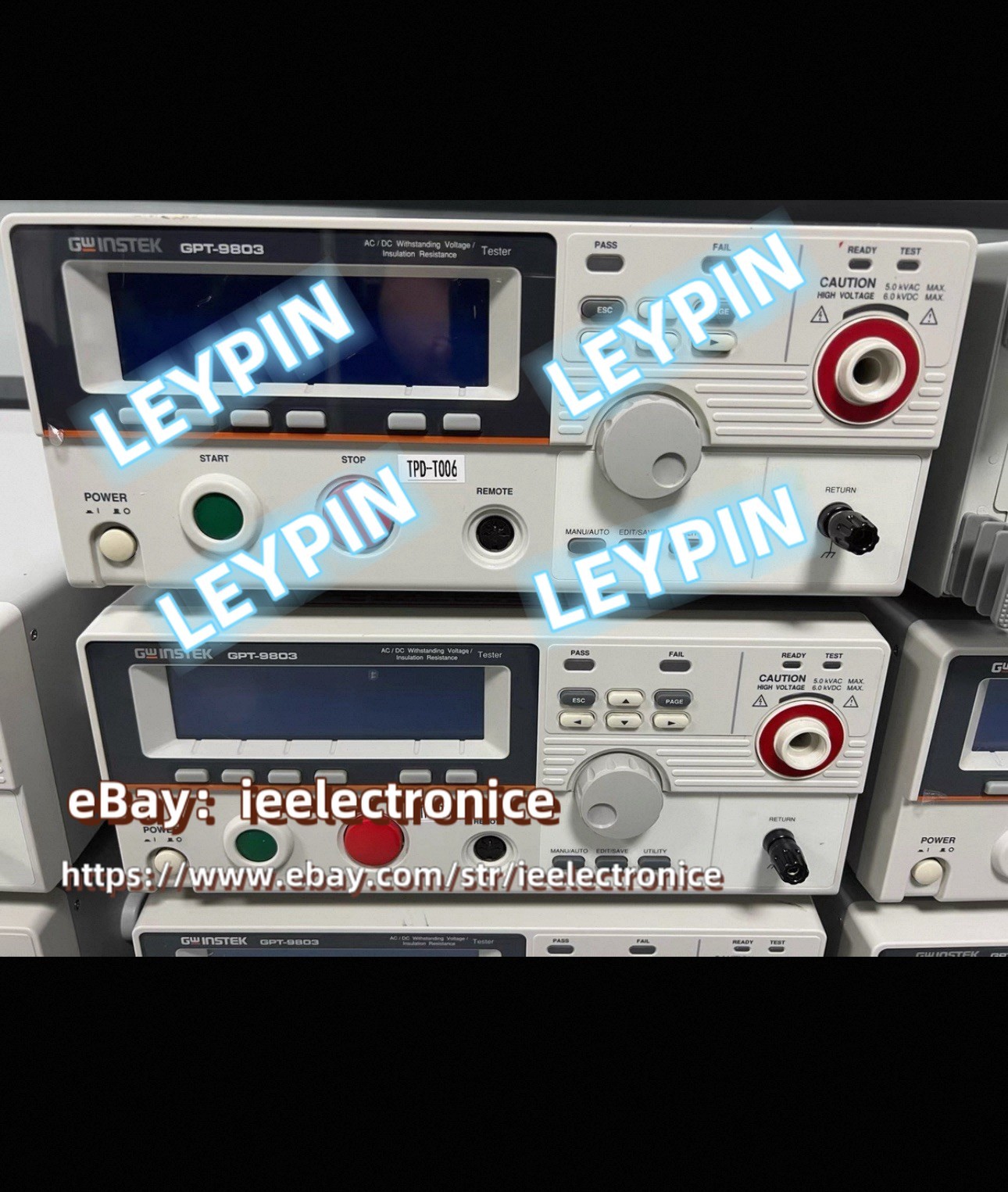 1 PCS Used GW Instek GPT-9803*ie